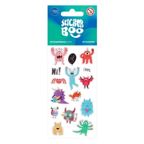 Naklejka (nalepka) Potworki Sticker Boo (534607)