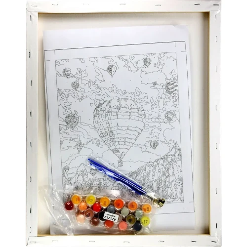 Zestaw kreatywny Malowanie po numerach 40x50cm Kapadocja Flamingo Line (FLG157-01)