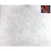 Zestaw kreatywny Malowanie po numerach 40x50cm Bukiet Flamingo Line (FSY190)