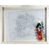 Zestaw kreatywny Malowanie po numerach 40x50cm Bukiet Flamingo Line (FSY190)