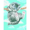 Zestaw kreatywny Malowanie po numerach 30x40cm Kotek Flamingo Line (FC226)