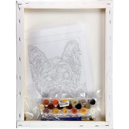 Zestaw kreatywny Malowanie po numerach 30x40cm York Flamingo Line (FSY279)