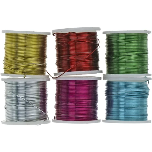 Drucik Craft-Fun Series florystyczny 6szt/0,3mmx3,6m kolor: mix 3,6 m Titanum