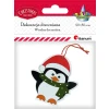 Ozdoba drewniana Craft-Fun Series Zawieszka pingwin Titanum (SDGJ-408)