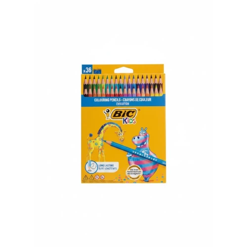 Kredki świecowe 36 KOL 36 kol. Bic Kids (9505262)