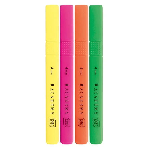 Zakreślacz neonowe 5902277350381 wkład mix 1,0-3,0mm Interdruk (4KOL)
