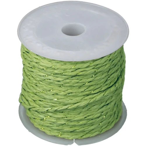 Sznurek Craft-Fun Series papierowy 10m Titanum (24BR0201-15（green))