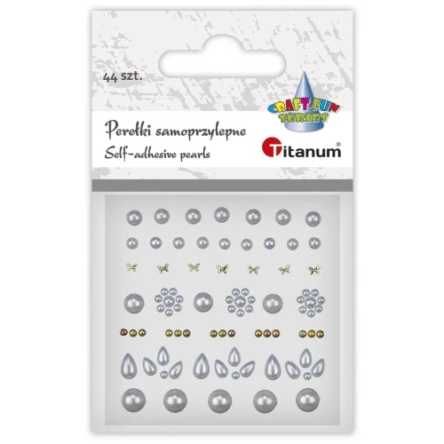 Kryształki Craft-Fun Series perełki mix Titanum (24MH0324)
