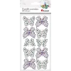 Kryształki Craft-Fun Series motyle mix Titanum (24MH03214)