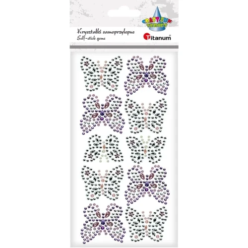 Kryształki Craft-Fun Series motyle mix Titanum (24MH03214)