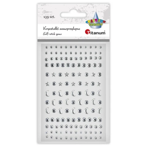 Kryształki Craft-Fun Series srebrne Titanum (24SL0337)