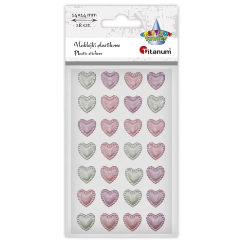 Naklejka (nalepka) Craft-Fun Series serca Titanum (24CY03121)