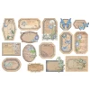 Ozdoba papierowa Craft-Fun Series etykiety w pudełku Titanum (24XQ0501-17)