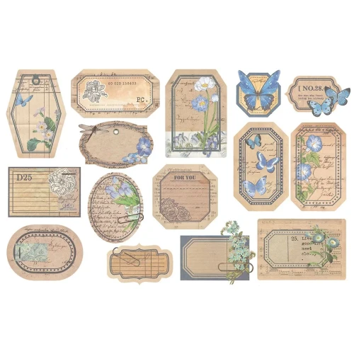 Ozdoba papierowa Craft-Fun Series etykiety w pudełku Titanum (24XQ0501-17)