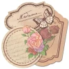 Ozdoba papierowa Craft-Fun Series etykiety w pudełku Titanum (24XQ0501-18)