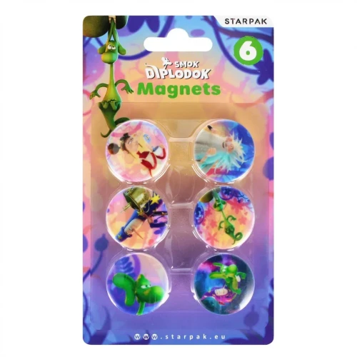 Magnes mix Starpak (546494) 6 sztuk