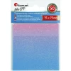 Notes samoprzylepny (karteczki) transparentne, z polipropylenu 75x75 mix 50k [mm:] 75x75 Titanum