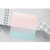 Notes samoprzylepny (karteczki) transparentne, z polipropylenu 75x75 mix 50k [mm:] 75x75 Titanum