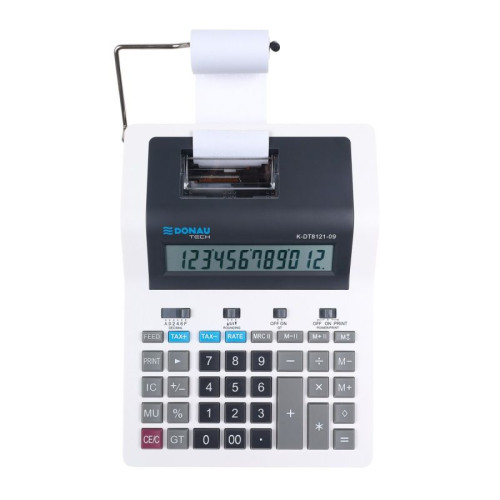 Kalkulator na biurko drukujący Donau Tech (K-DT8121-09)