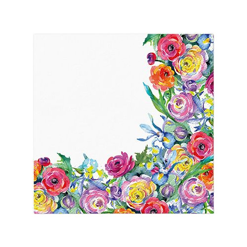 Serwetki Painted Rose Cornerk mix nadruk papier Paw (SDC143300)