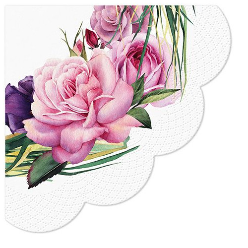 Serwetki Gorgeous Wreath mix nadruk papier Paw (SDR148000)