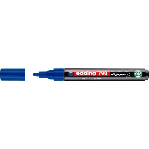 Marker olejowy PCR E-790 wkład niebieski 2,0-3,0mm okrągła końcówka Edding (ED-790PCR003)