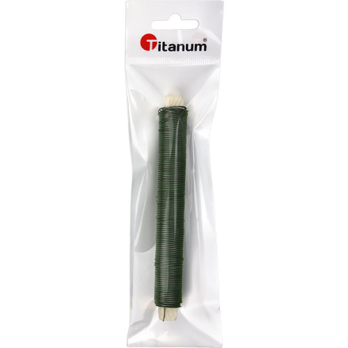 Drucik Craft-Fun Series florystyczny 100g kolor: zielony 0,6mm Titanum