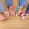 Pióro kulkowe Dla Praworęcznych Griffix lovely pink Pelikan (400191573)