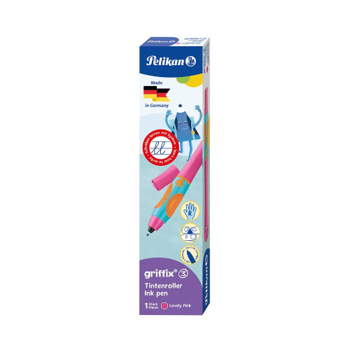 Pióro kulkowe Dla Praworęcznych Griffix lovely pink Pelikan (400191573)