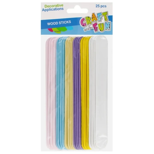 Ozdoba drewniana Patyczki drewniane Craft With Fun (555390)