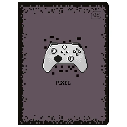 Zeszyt A5 PIXEL 16k. 70g linia kolor Interdruk