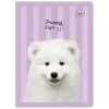 Zeszyt A5 PUPPY SIGN 32k. 70g linia kolor Interdruk