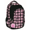 Plecak PINK CHECKEREDR 3-KOMORY St.Right (BP-26)