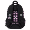 Plecak PINK CHECKEREDR 3-KOMORY St.Right (BP-26)
