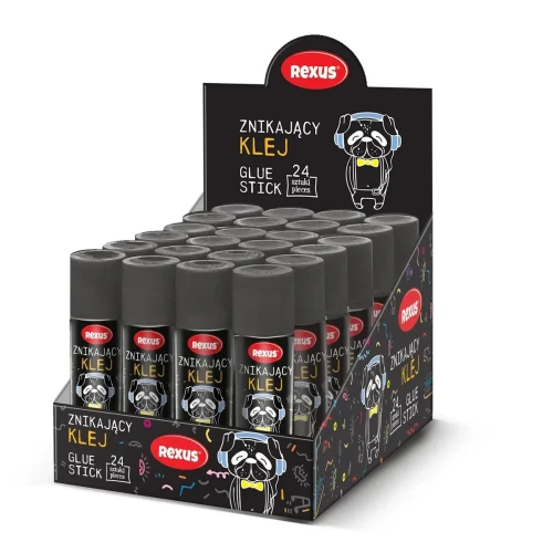 Klej w sztyfcie Teens znikający 15g Rexus (6432)