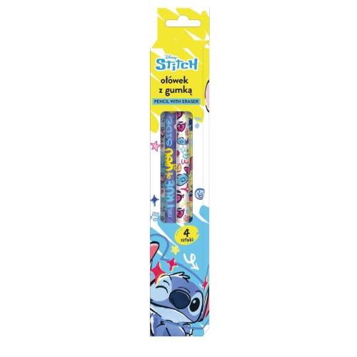Ołówek Stitch z gumką HB (nd)