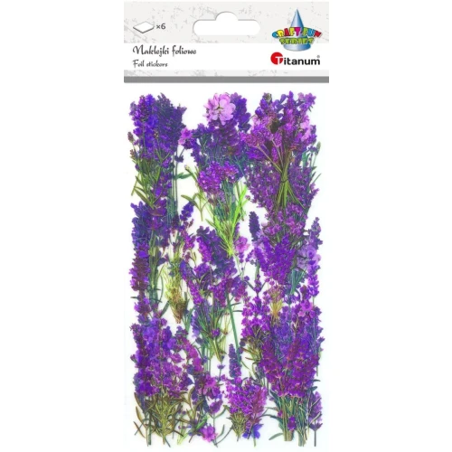 Naklejka (nalepka) Craft-Fun Series Lawenda foliowe Titanum (25MD003)