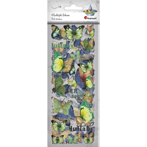 Naklejka (nalepka) Craft-Fun Series Naklejki foliowe 6 plansz Titanum (25YZ017)
