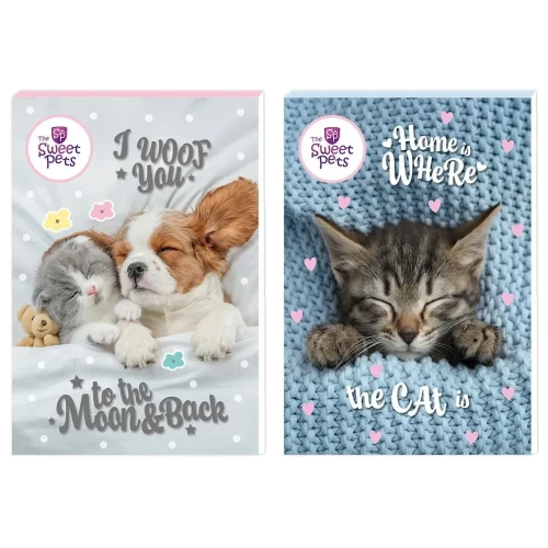 Notes (notatnik) A6 The Sweet Pets 30k. krata Beniamin