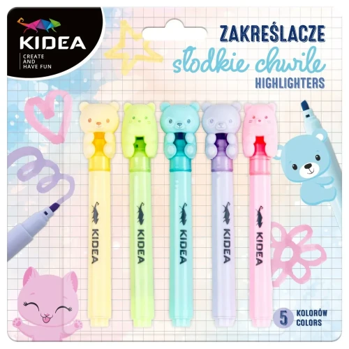 Zakreślacz wkład mix Kidea (ZASC5KKA)