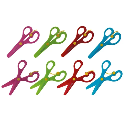 Nożyczki bezpieczne, z odbojnikiem 13,5cm Flamingo (FL055419)