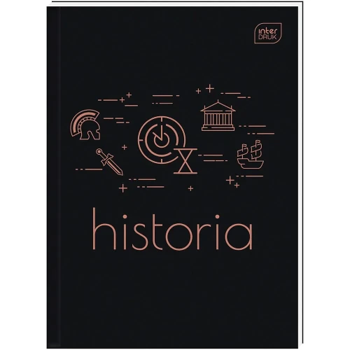 Brulion A5 HISTORIA 80k. 70g krata Interdruk