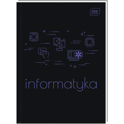 Brulion A5 INFORMATYKA 80k. 70g krata Interdruk
