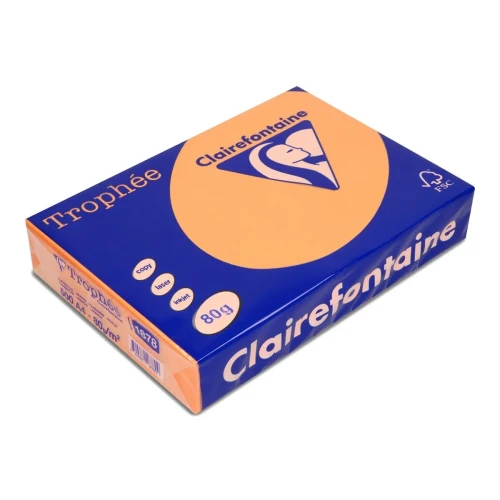Papier kolorowy A4 kolorowy pomarańczowy 80g Trophee (xca41878)