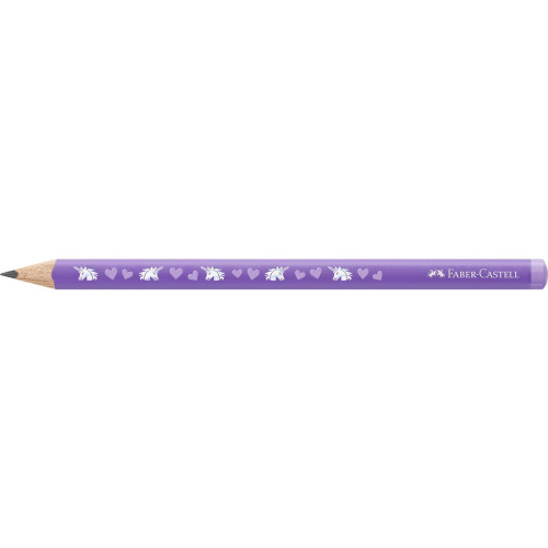 Ołówek jumbo edycja jednorożec fioletowy HB Faber Castell (111520 FC)