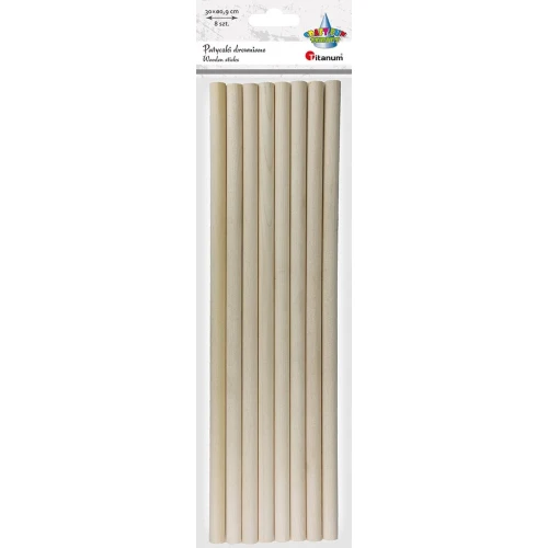 Ozdoba drewniana Craft-Fun Series patyczki Titanum (25LK0331-11)