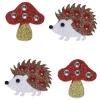 Kryształki Craft-Fun Series muchomorki, jeże mix Titanum (25MH0302)