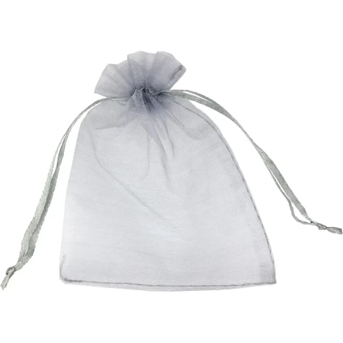 Organza Craft-Fun Series Woreczki z organzy szare Titanum (25BJ033127-4)