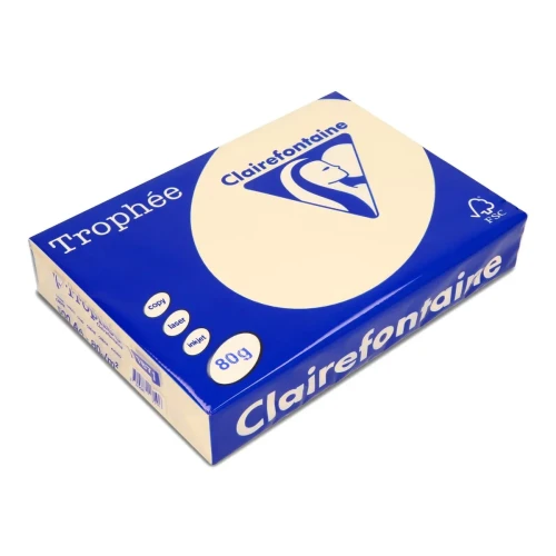 Papier kolorowy A4 kolorowy piaskowy 500k. 80g Trophee (xca41871)