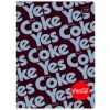 Zeszyt A5 HYBRID COCA COLA 60k. 70g krata Interdruk
